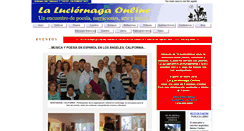 Desktop Screenshot of la-luciernaga.com