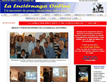 Tablet Screenshot of la-luciernaga.com